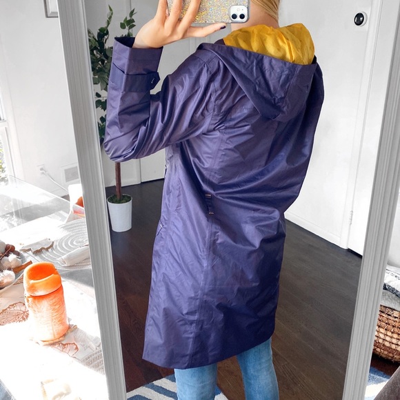 ☔️ CECILIA CLASSICS PURPLE HONEY LONG RAIN COAT! - Picture 5 of 16